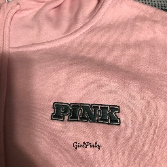 PINK Victoria's Secret Sweaters Vs Pink Chalk Rose Full Zip